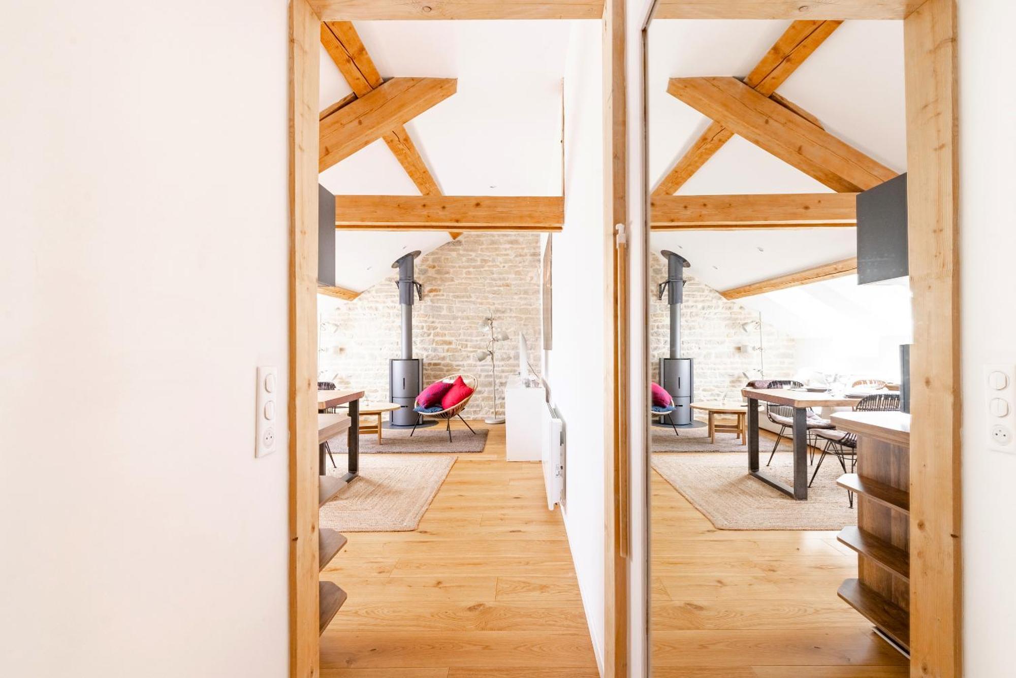 Sous Les Toits De Fleury Apartment Дижон Екстериор снимка