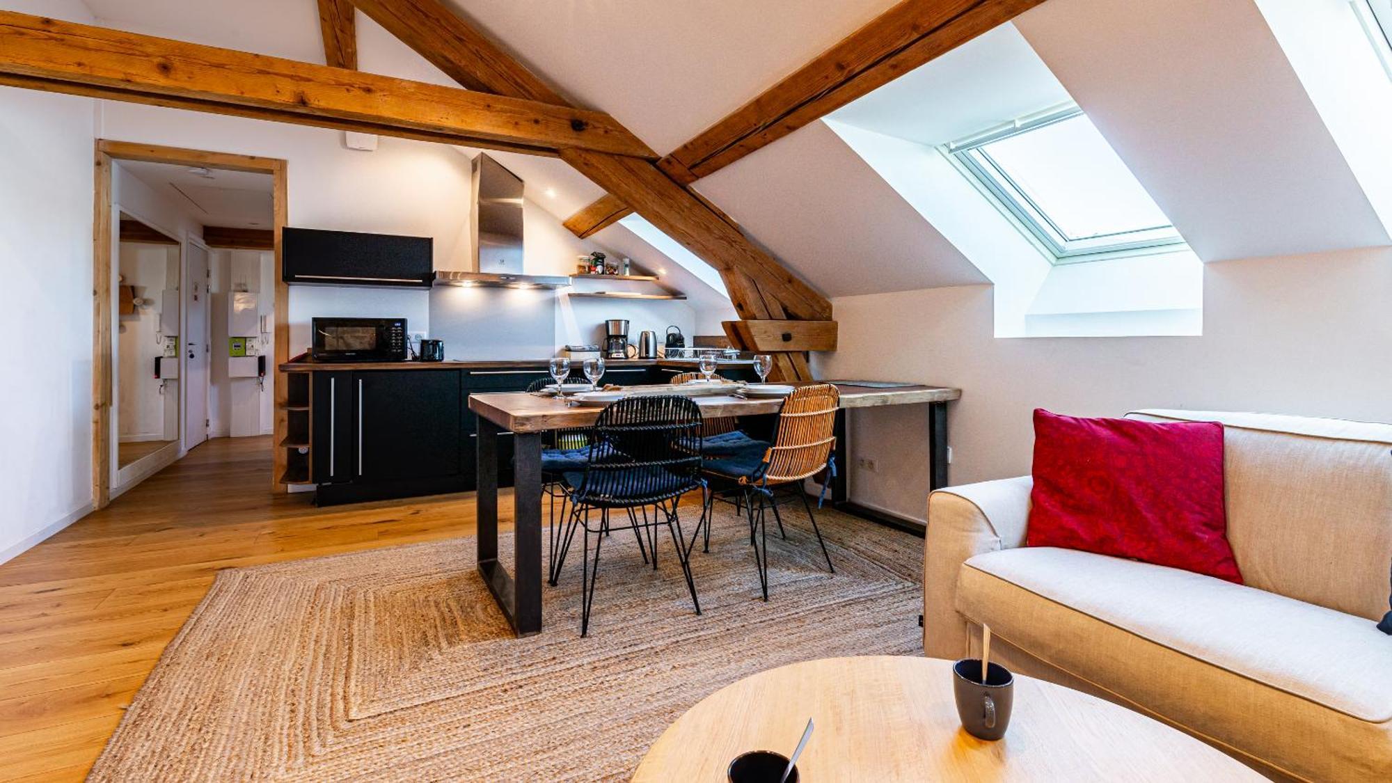 Sous Les Toits De Fleury Apartment Дижон Екстериор снимка